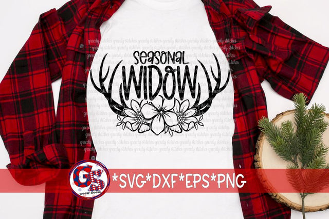 Seasonal Widow SVG DXF EPS PNG SVG Greedy Stitches 