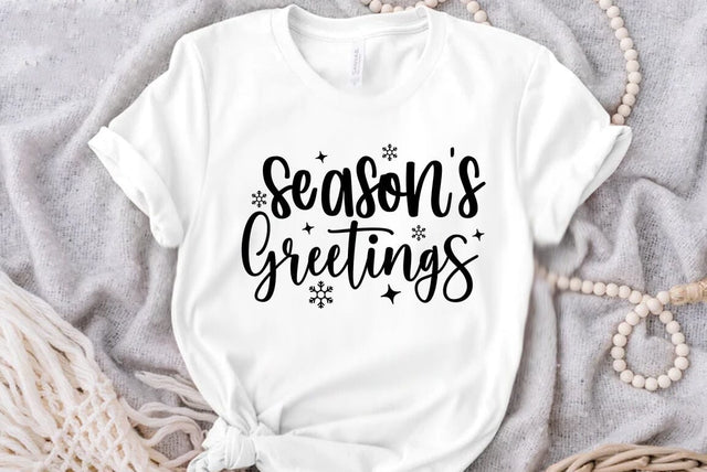 Seasons Greetings, Christmas SVG SVG FiveStarCrafting 