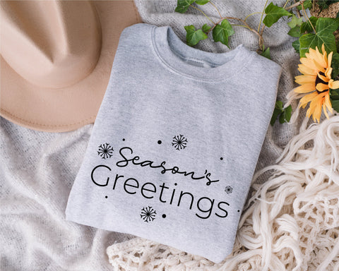 Season's Greetings svg, Tis The Season svg, Holiday svg, Snowflakes svg, Winter svg, Happy Holidays Svg, Winter Season svg, Frozen Svg, png SVG Fauz 
