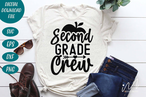 Second grade crew svg, Halloween t shirt svg, Second grade t shirt svg, Second grade teacher svg, Second grade group shirt, Second grade svg, Back to school svg SVG Isabella Machell 