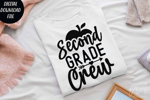 Second grade crew svg, Halloween t shirt svg, Second grade t shirt svg, Second grade teacher svg, Second grade group shirt, Second grade svg, Back to school svg SVG Isabella Machell 