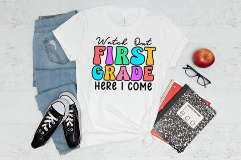 Second Grade First Day School I Back to School Sublimation Sublimation Happy Printables Club 