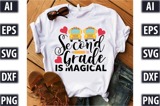 second grade is magical SVG SVGista 