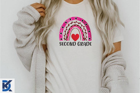 Second Grade PNG - Back to School PNG Sublimation SVGista 