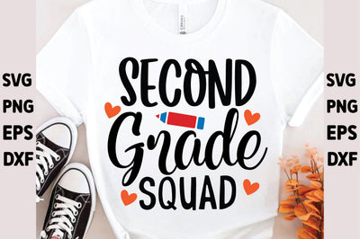 Second Grade Squad SVG Ariyan 