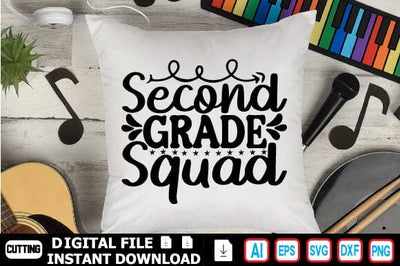 Second Grade Squad SVG Craftlabsvg24 