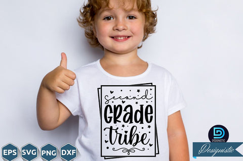 Second grade tribe, Back to School SVG SVG DESIGNISTIC 