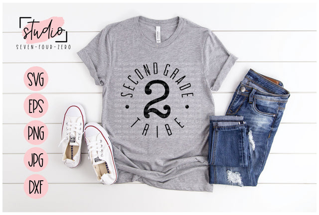 Second Grade Tribe SVG Studio Seven-Four-Zero 