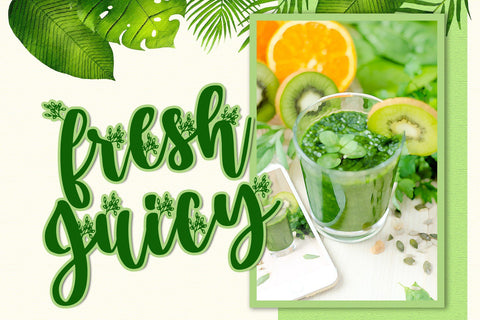 Secret Nature Font Dm Letter Studio 