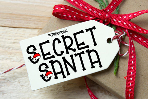 Secret Santa Font Kitaleigh 