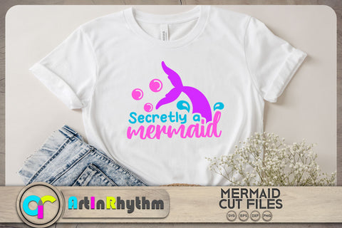 Secretly a mermaid SVG SVG Artinrhythm shop 