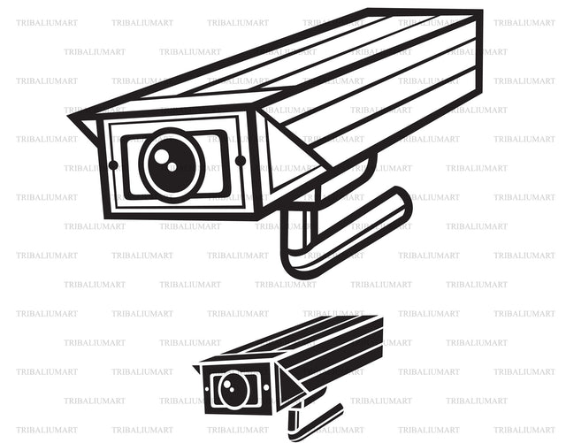 Security camera SVG TribaliumArtSF 