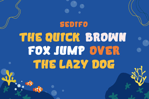 Sedifo Font twinletter 