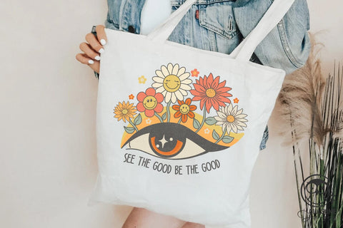 See The Good Eye With Flower Png Sublimation Owlsome.Designs 