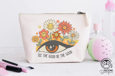 See The Good Eye With Flower Png Sublimation Owlsome.Designs 