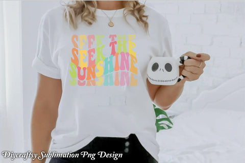 Seek The Sunshine, Summer Sublimation SVG Creativeart88 