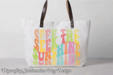Seek The Sunshine, Summer Sublimation SVG Creativeart88 