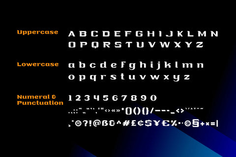 Segira Font twinletter 