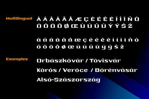 Segira Font twinletter 