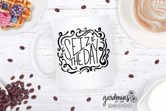 Seize the Day SVG Gardenias Art Shop 
