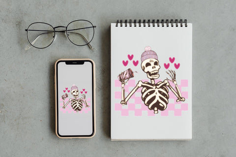 Self Love Juice Skeleton Valentine PNG Sublimation Jagonath Roy 