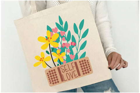 Self Love Retro Flower Sublimation Sublimation Jagonath Roy 