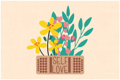 Self Love Retro Flower Sublimation Sublimation Jagonath Roy 