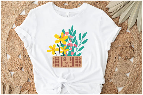 Self Love Retro Flower Sublimation Sublimation Jagonath Roy 