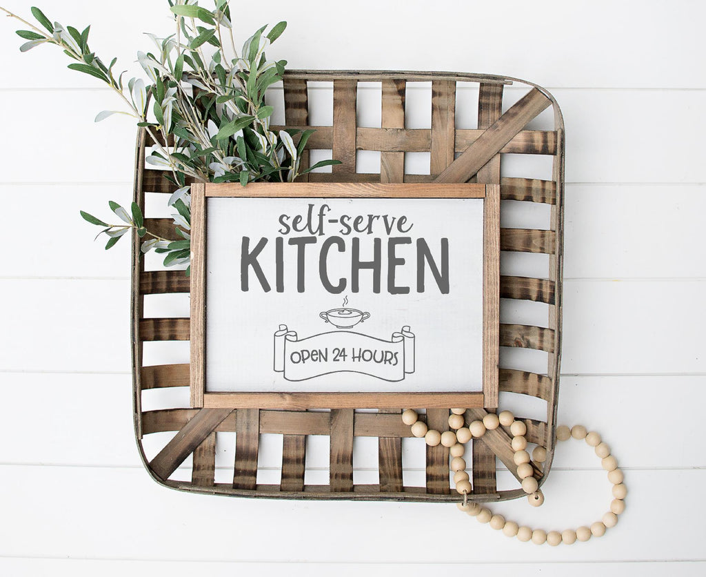 Self Serve Kitchen SVG | So Fontsy