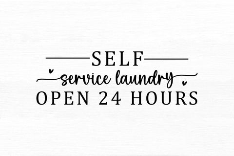 Self service laundry open 24 hours SVG SVG Regulrcrative 