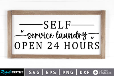Self service laundry open 24 hours SVG SVG Regulrcrative 