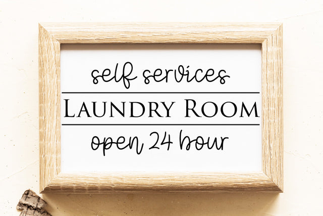 Self Services Laundry Room Open 24 Hour SVG SVG dapiyupi store 