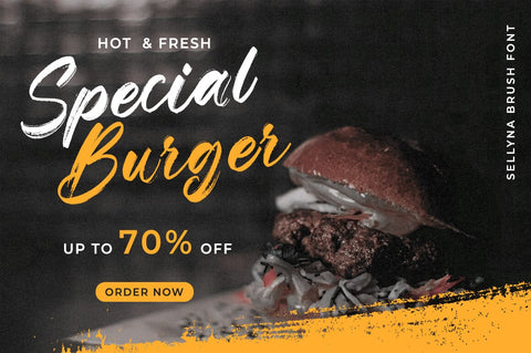 Sellyna Brush Font gatype 