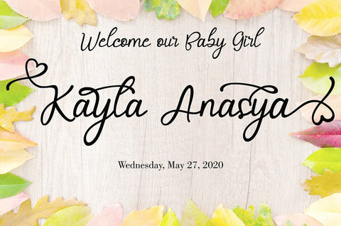 Selvia Cahya Font Prasetya Letter 