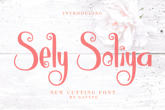 Sely Soliya Font gatype 
