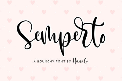 Semperto Font Hans Co 