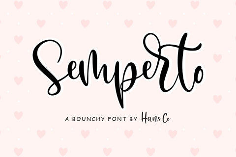 Semperto Font Hans Co 