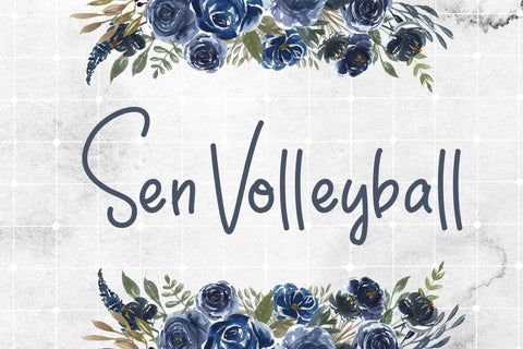 Sen Volleyball Font Font Aisyah 