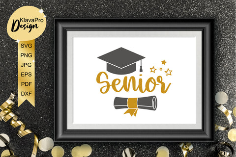 Senior 2021 - Cut Files SVG Klava P 
