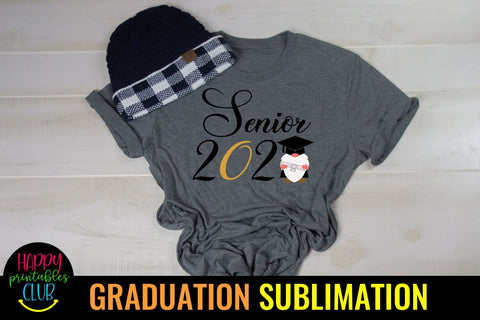 Senior 2021 Gnome Graduate-Graduation Sublimation Gnome Sublimation Happy Printables Club 