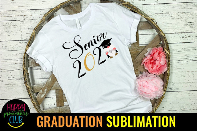 Senior 2021 Gnome Graduate-Graduation Sublimation Gnome Sublimation Happy Printables Club 