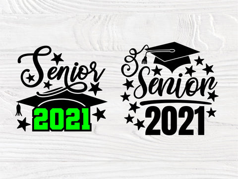 Senior 2021 SVG Bundle, Graduation Svg, Shirts Svg SVG TonisArtStudio 