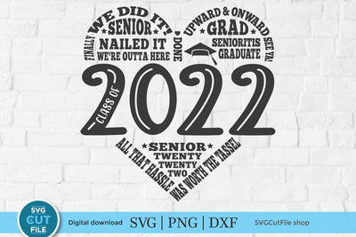Senior 2021 svg, Class of 2021 grad, graduation cap, senior hat cutting file, college high school trip, humor svg, funny senior year svg dxf SVG SVG Cut File 