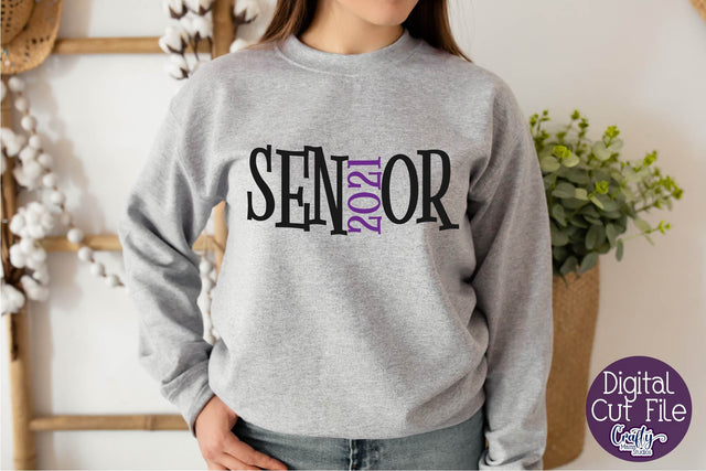 Senior 2021 SVG, Class Of 2021, Senior Class 2021 Cut File SVG Crafty Mama Studios 