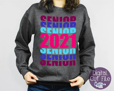 Senior 2021 SVG, Class Of 2021, Senior Class 2021 Mirror SVG Crafty Mama Studios 