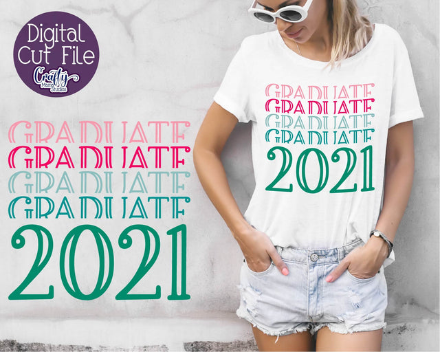 Senior 2021 SVG, Class Of 2021, Senior Class, Graduate 2021 SVG Crafty Mama Studios 