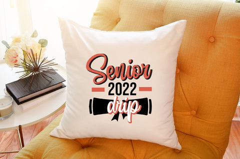 Senior 2022 Drip Sublimation Design Sublimation SVGista 