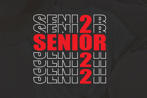 senior 2022 layered svg, Senior 2022 Svg, Class of 2022 svg, Graduation 2022 svg, High School Shirt svg SVG Fauz 