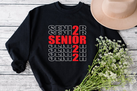 senior 2022 layered svg, Senior 2022 Svg, Class of 2022 svg, Graduation 2022 svg, High School Shirt svg SVG Fauz 