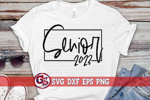 Senior 2023 Bundle SVG DXF EPS PNG SVG Greedy Stitches 
